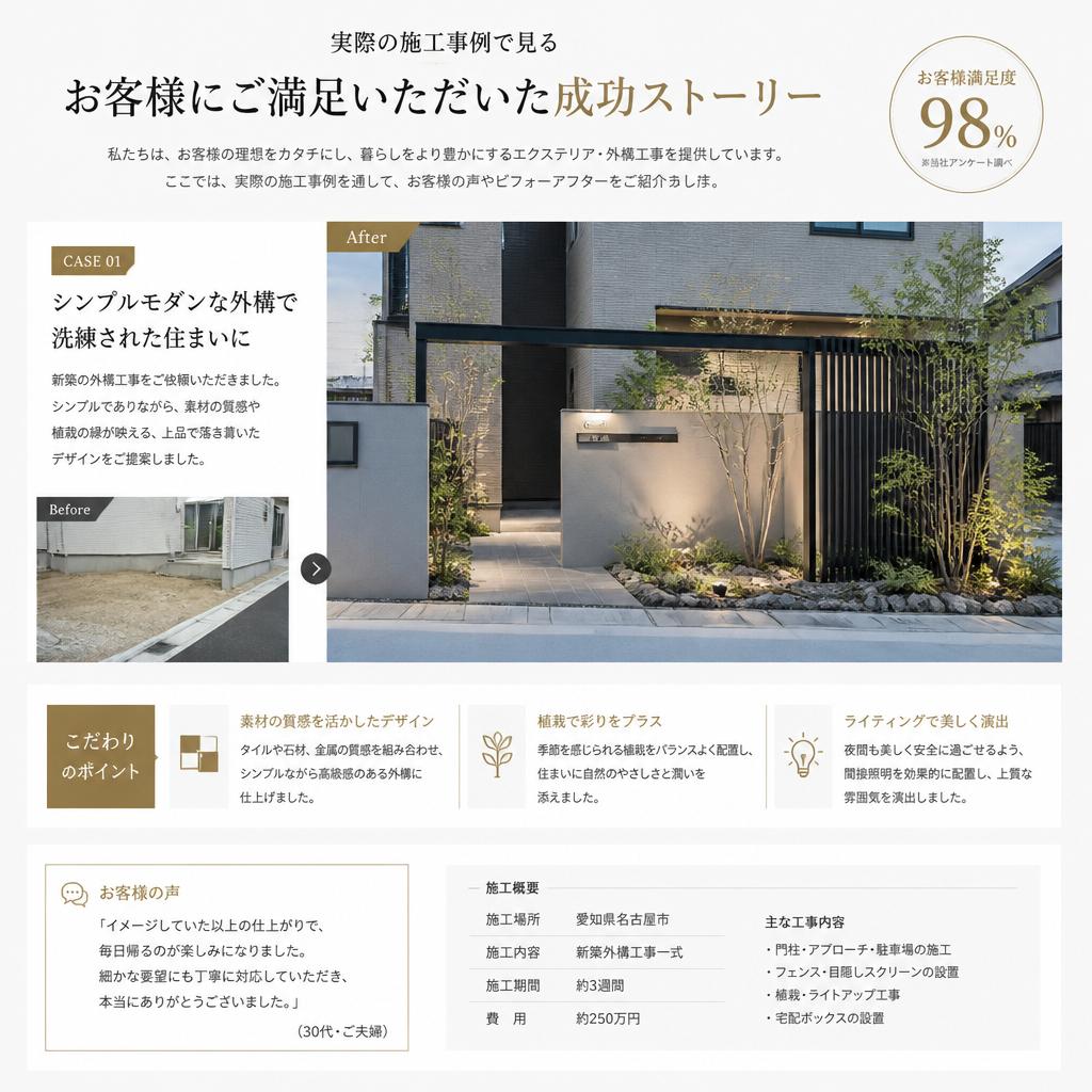 お客様の声：成功事例紹介